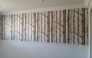Professionally Installed Wallpapering